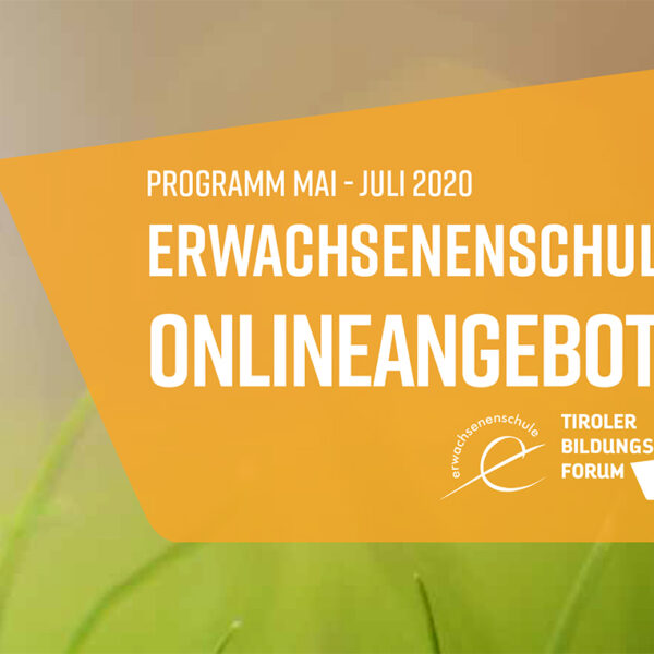 Erwachsenenschulen gehen ONLINE