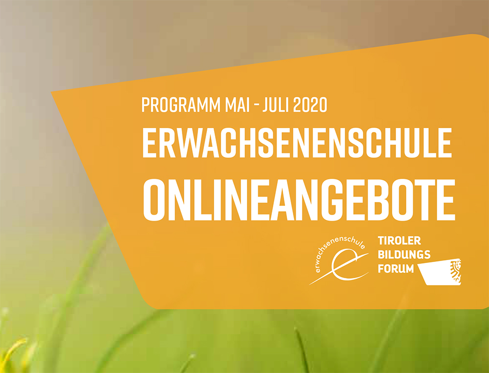 Erwachsenenschulen gehen ONLINE
