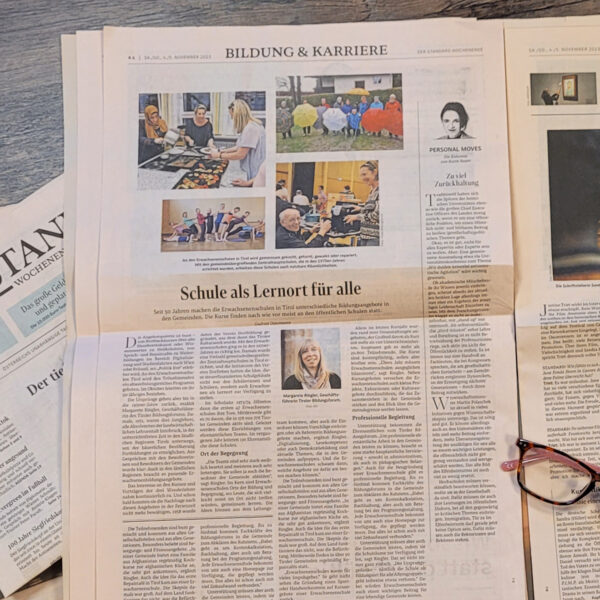 Tiroler Erwachsenenschulen im Rampenlicht