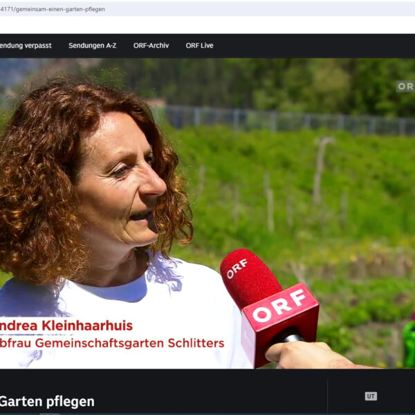 Gemeinschaftsgarten Schlitters in Tirol Heute vorgestellt