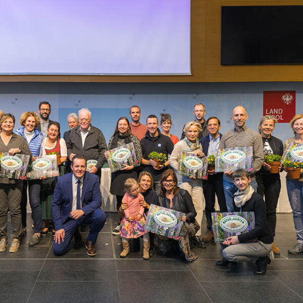 Plakettenvergabe: Tirols „Grüne Daumen“ ausgezeichnet