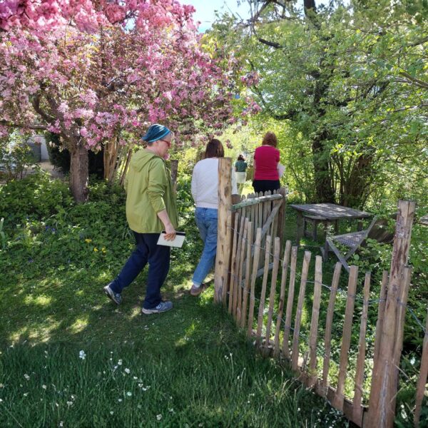 Das Gartentor steht offen – die Saison beginnt