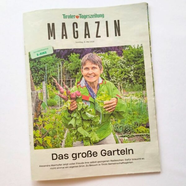 Gemeinschaftsgärten in der Tiroler Tageszeitung